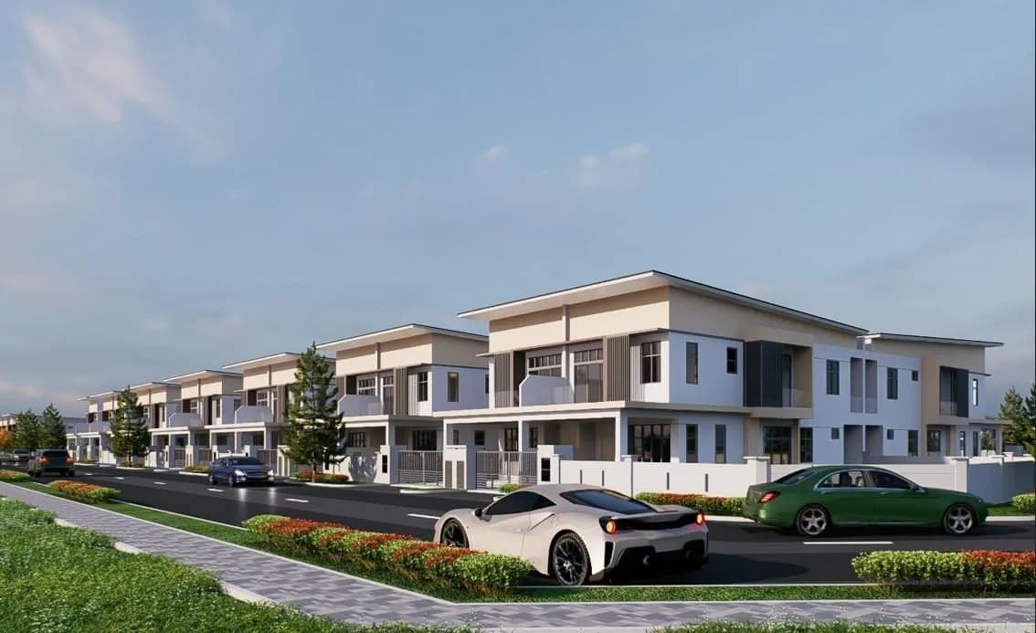 Elora double-storey cluster homes, Riveria Garden Iskandar Puteri