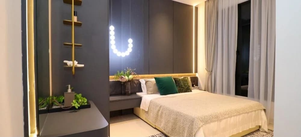 The Iconic by PGB Type C dual-key show unit — master bedroom
