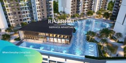 Riverhaus Serviced Apartment swimming pool facility, Iskandar Puteri Johor Bahru