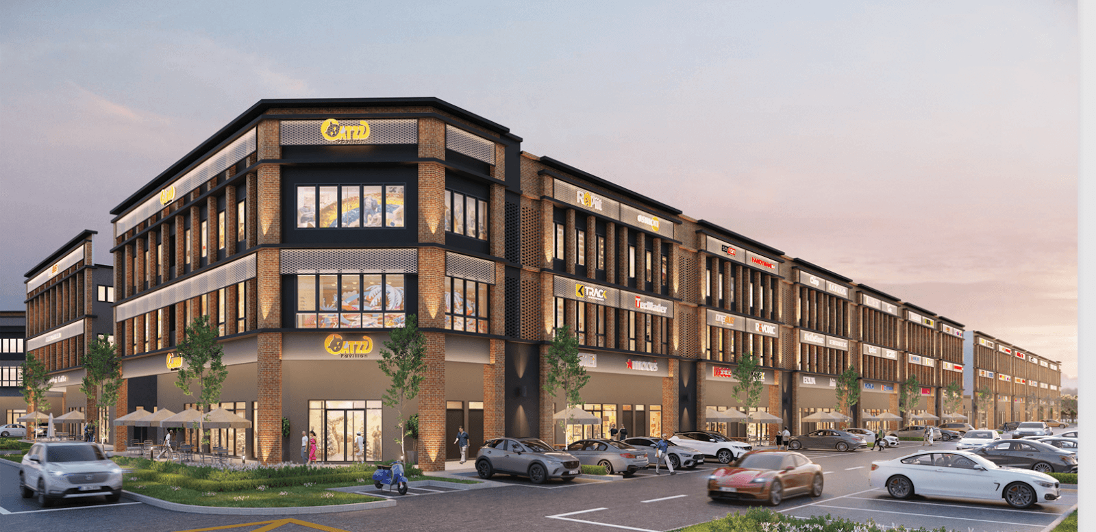 THE Bricks commercial lot exterior facade artist impression, Mount Austin Johor Bahru
